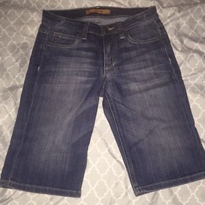 Joes jeans knee shorts